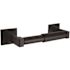 Design House Millbridge Wall Mounted Toilet Paper Roll Holder in Matte Black