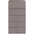 36 in. W 5-Drawer Arctic Silver Metal Lateral File Cabinet for Home and Office,Holds Letter,Legal and A4 Hanging Folders