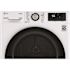 LG 24 in. W 4.2 Cu. Ft. Ventless Stackable Compact SMART Electric Dryer in White with Dual Inverter HeatPump Technology
