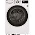LG 24 in. W 4.2 Cu. Ft. Ventless Stackable Compact SMART Electric Dryer in White with Dual Inverter HeatPump Technology