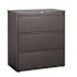 Hirsh 36 in. W 3-Drawer Charcoal Metal Lateral File Cabinet for Home and Office, Holds Letter, Legal and A4 Hanging Folders