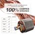 DUROMAX 2,300-Watt/1,800-Watt Recoil Start Dual Fuel Portable Digital Inverter Generator 50-State