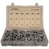 Grade 2 Finished Hex Nut (Fine Thread) Zinc Plated Assortment (315-Pieces)