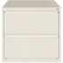 Hirsh 30 in. W 2-Drawer White Metal Lateral File Cabinet for Home and Office, Holds Letter, Legal and A4 Hanging Folders