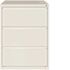 Hirsh 30 in. W 3-Drawer White Metal Lateral File Cabinet for Home and Office, Holds Letter, Legal and A4 Hanging Folders