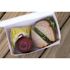 Southern Champion Tray 5 lb. White Carry Out Barn Box w/Handle 8-7/8 x 5 x 3-1/2" (250 per case)