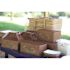 Southern Champion Tray Hearthstone Carry Out Barn Box w/Handle 9-1/2 x 5 x 5" (125 per case)