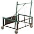 National Public Seating 1,000 lbs. Steel Table Assist Dolly for Storage and Transport in Black