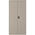 Hirsh 36 in. W x 72 in. H x 18 in. D 5-Shelf Steel Freestanding Wardrobe Cabinet in Light Gray
