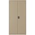 Hirsh 36 in. W x 72 in. H x 18 in. D 5-Shelf Steel Freestanding Wardrobe Cabinet in Putty