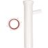 Oatey 1-1/2 in. x 8-1/4 in. Plastic Slip-Joint Sink Drain Tailpiece with High-Line Branch