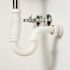 Oatey Form N Fit 1-1/2 in. White Plastic Sink Drain Flexible P-Trap