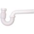 Oatey Form N Fit 1-1/2 in. White Plastic Sink Drain Flexible P-Trap