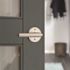 Kwikset Milan Satin Nickel Passage Hall/Closet Door Lever