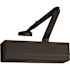 SARGENT 1431 Series Grade 1 Size 1 to Size 6 Enameled Dark Bronze Finish Universal Regular Arm Surface Door Closer