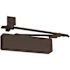 Norton 7500 Series Grade 1 Size 1 to Size 6 Sprayed Statuary Bronze Finish Non-Handed UNI Regular Arm Surface Door Closer