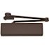 Norton 7500 Series Grade 1 Size 1 to Size 6 Sprayed Statuary Bronze Finish Positive Stop Parallel Arm Surface Door Closer