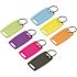 Lucky Line Products Small Rectangular Plastic Label-It Tag in Assorted Colors (200-Pack)