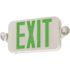 Contractor Select ECRG RD HO 20-Watt Equivalent 120-Volt to 277-Volt Integrated LED White Exit/Emergency Combo Unit