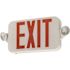 Contractor Select ECRG RD HO 20-Watt Equivalent 120-Volt to 277-Volt Integrated LED White Exit/Emergency Combo Unit