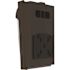 Contractor Select TWX 100-Watt Equivalent Integrated LED Dark Bronze Dusk to Dawn Wall Pack Light Slim Profile, 4000K