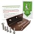 StepNpull Copper Foot Operated Door Opener