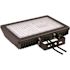 150-Watt Yoke Mount Line Voltage Bronze Outdoor Integrated LED Landscape Flood Light, Selectable CCT 3000/4000/5000K