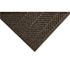 M+A Matting Waterhog Max Heringbone Fashion Chestnut Brown 46 in. x 35 in. Commercial Floor Mat