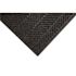 M+A Matting Waterhog Max Heringbone Fashion Black Smoke 118 in. x 71 in. Commercial Floor Mat