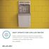 Elkay EZH2O Refrigerated Surface Mount Bottle Filling Station, Filtered, 8 GPH, Stainless Steel