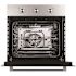 GASLAND 24 in. Built-In Single Electric Wall Oven in Stainless-Steel with Rotisserie and Convection System, 9 Cooking Modes
