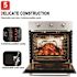 GASLAND 24 in. Built-In Single Electric Wall Oven in Stainless-Steel with Rotisserie and Convection System, 9 Cooking Modes