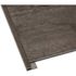 PALISADE Ashen Slate 94 in. Vinyl Backsplash Accessory Trim Kit