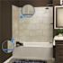 PALISADE Wintry Mix 94 in. Vinyl Backsplash Accessory Trim Kit