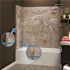 PALISADE Venetian Marble 94 in. Vinyl Backsplash Accessory Trim Kit