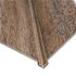 PALISADE Natural Oak 94 in. Vinyl Backsplash Accessory Trim Kit