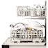 Whirlpool 24 in. Front Control Standard Built-In Dishwasher with 1-Hour Wash Cycle, Soil Sensor, and Quiet Operation