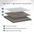 PALISADE 25.6 in. L x 14.8 in. W Grecian Earth No Grout Vinyl Wall Tile (21 sq. ft./case)