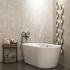 PALISADE 25.6 in. L x 14.8 in. W Rain Cloud No Grout Vinyl Wall Tile (21 sq. ft./case)