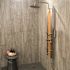 PALISADE 23.23 in. L x 11.1 in. W Grecian Earth No Grout Vinyl Wall Tile (17.9 sq. ft./case)