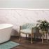 PALISADE 23.23 in. L x 11.1 in. W Carrara Marble No Grout Vinyl Wall Tile (17.9 sq. ft./case)
