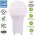 Simply Conserve 75-Watt Equivalent A19 Dimmable with GU24 Base LED Light Bulb, 4000K Cool White, 50-pack