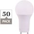 Simply Conserve 75-Watt Equivalent A19 Dimmable with GU24 Base LED Light Bulb, 4000K Cool White, 50-pack