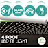 14-Watt/32-Watt Equivalent 4 ft. Linear T8 Hybrid Type A/B LED Tube Light Bulb, Neutral White Light 3500K, 25-pack