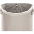 Rubbermaid Commercial Products Refine 16 Gal. Half Round Stainless Steel Trash Can