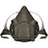 3M Rugged Comfort Half Facepiece Reusable Respirator 6502, Medium, (Case of 10)