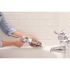GE Advanced Silicone 2 Caulk 10.1 oz Kitchen and Bath Sealant White (12-pack)