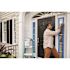 GE Paintable Supreme Silicone Caulk 9.5 oz Window and Door Sealant White (12-pack)