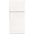 Whirlpool 18.25 cu. ft. Top Freezer Built-In and Standard Refrigerator in White