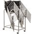 National Public Seating 400 lbs. Weight Capacity Bar Stool Dolly for Transport and Storage